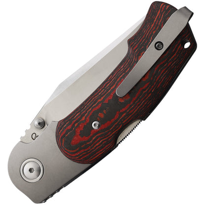 Viper TURN Lockback Knife - 3.25 Inch M390 Satin Blade With Carbon Fiber Handle For Collectors by Viper