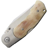 Viper Turn Lockback Knife Ram Horn Premium M390 EDC - Precision M390 Blade And Ram Horn Craftsmanship by Viper