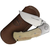 Viper Turn Lockback Knife Ram Horn Premium M390 EDC - Precision M390 Blade And Ram Horn Craftsmanship by Viper