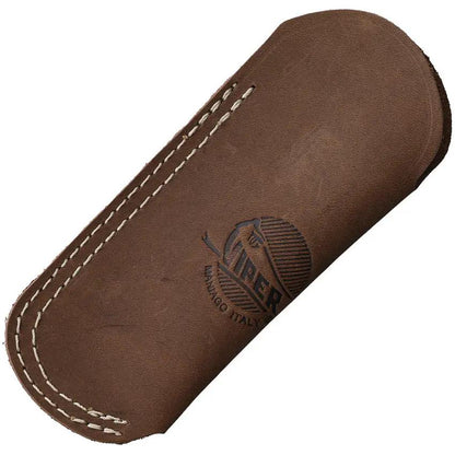 Viper Turn Lockback Knife Walnut Handle Titanium Liner Premium M390 Satin Blade - For EDC Enthusiasts by Viper