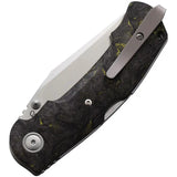 Viper Turn Essential Lockback CF Knife - 3.25 Inch Satin M390 Blade And Carbon Fiber Handle by Viper