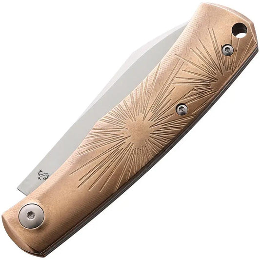 Viper Hug Folder Bronze Star EDC Knife - 3 Inch M390 Blade With Premium Steel Edge Retention by Viper