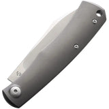 Viper Hug Folder Titanium V5990TI Wharncliffe EDC Knife - Premium Titanium Handle And M390 Blade by Viper