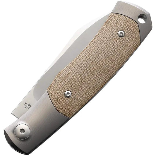 Viper Hug Folder V5994CN - Premium M390 Wharncliffe EDC Knife With Micarta Handle And Titanium Bolsters by Viper