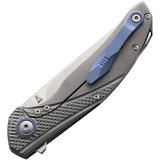 Viper Orso2 Framelock Titanium Folding Knife - High-Performance EDC And Outdoor Companion With 3.5 Inch Satin Blade by Viper