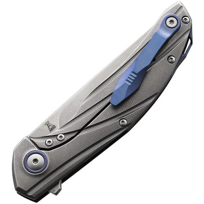 Viper Orso2 Framelock CF Folding Knife - Lightweight EDC Blade With Carbon Fiber Handle And Titanium Backing by Viper