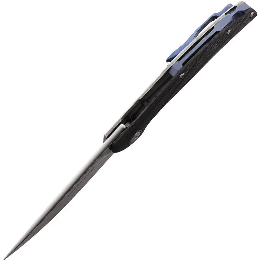 Viper Orso2 Framelock CF Folding Knife - Lightweight EDC Blade With Carbon Fiber Handle And Titanium Backing by Viper