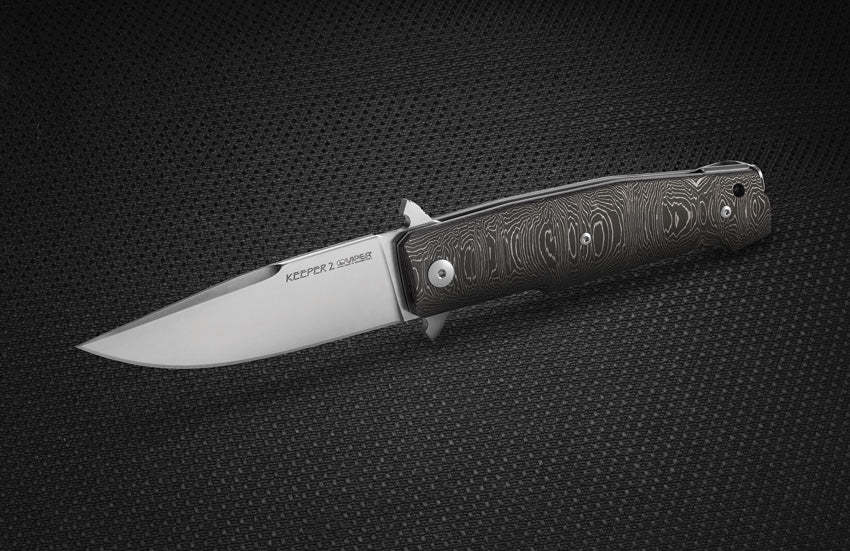 Viper Keeper 2 ASLS Lock Folding Knife - Extended Tang Satin Elmax Blade For Precise Everyday Carry by Viper