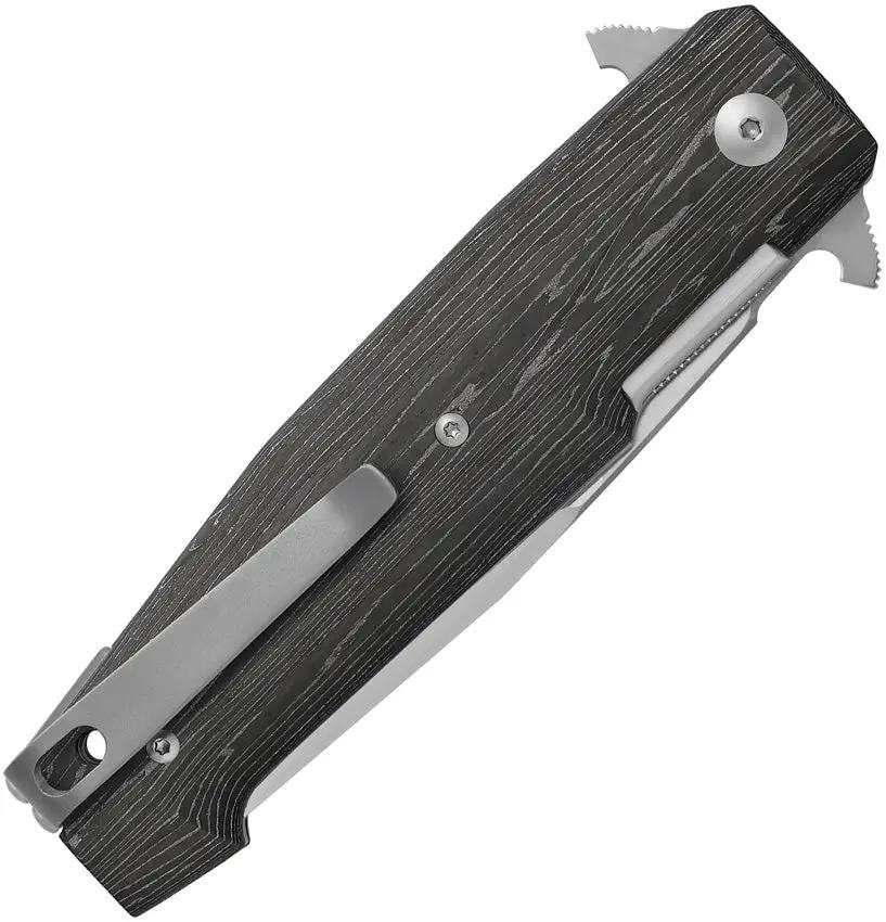 Viper Keeper 2 ASLS Folding Knife - Elmax Blade With Stainless Carbon Fiber Handle For EDC Pros by Viper