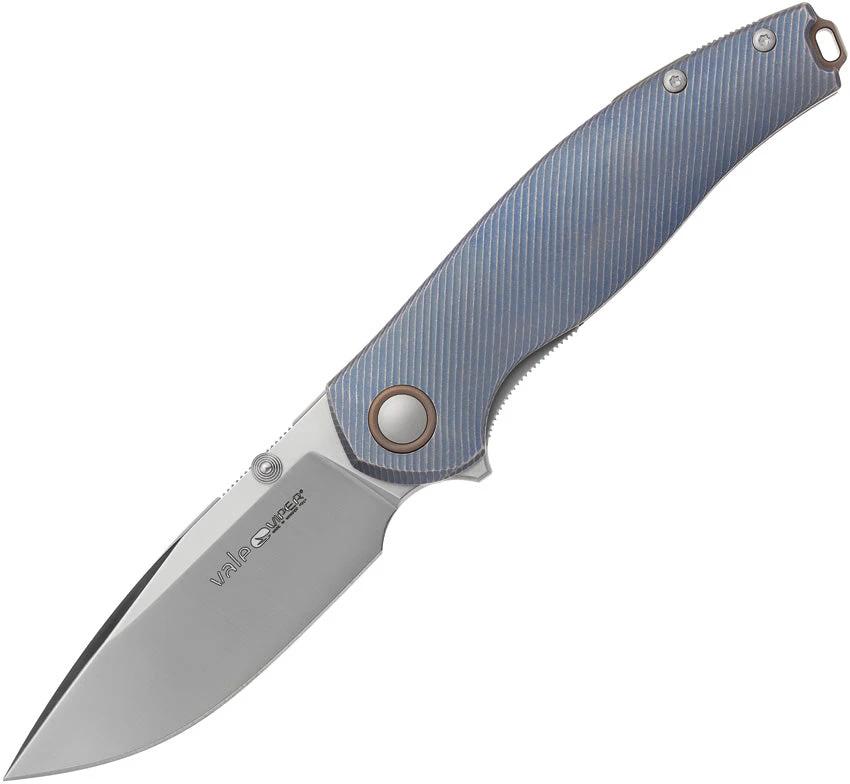 Viper Vale Linerlock Blue Ti V6004TIBL by Viper