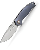 Viper Vale Linerlock Knife - Blue Titanium Handle With MagnaCut 3-Inch Blade For EDC Enthusiasts by Viper