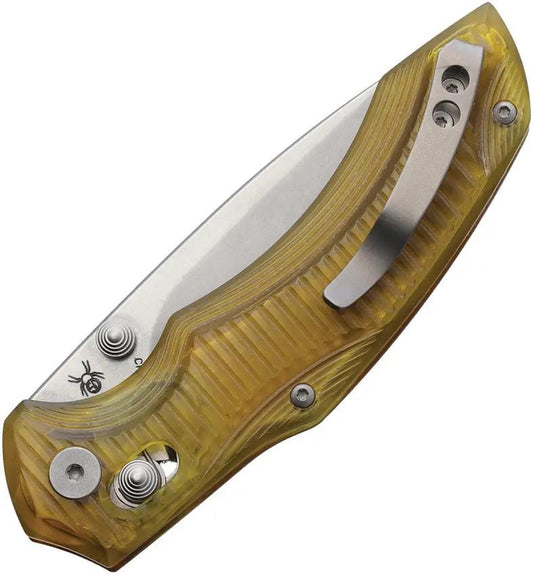 Viper Oniro Crossbar Ultem Knife - 3.25 Inch Stonewashed CPM MagnaCut Blade For EDC Enthusiasts by Viper