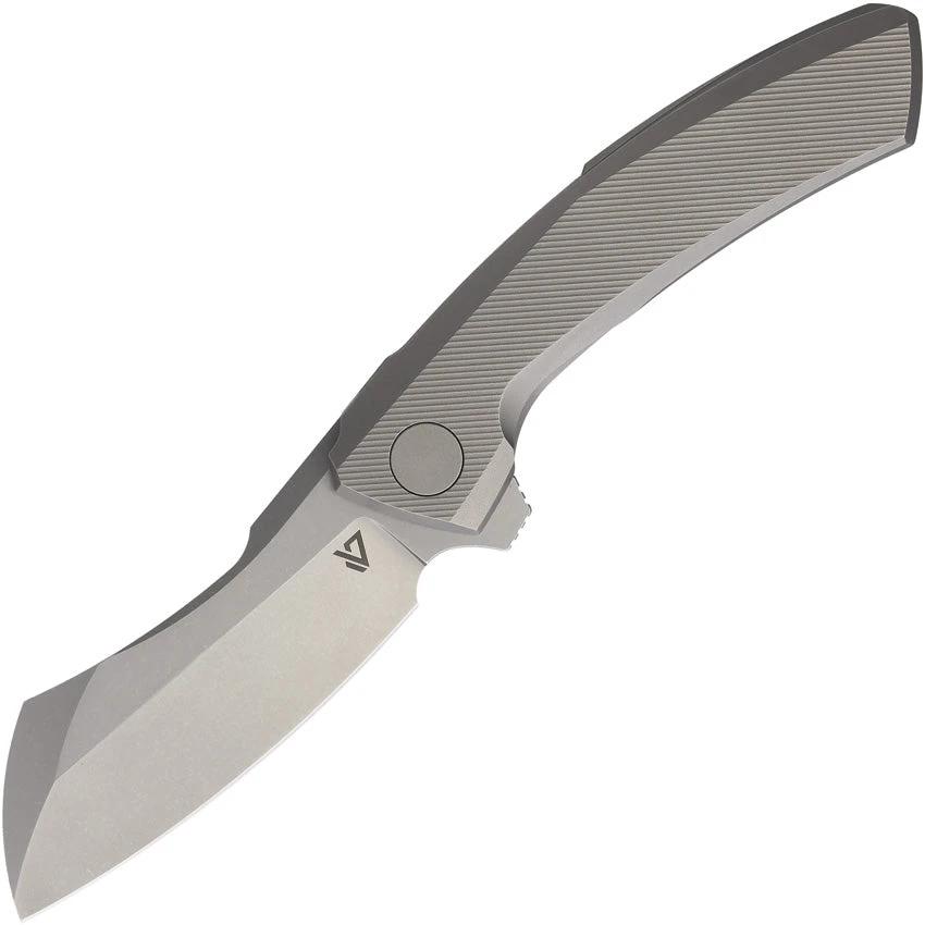 Vanguard Mini Cleaver Framelock Gray VANG011 MINI CLEAVER GRAY by Vanguard
