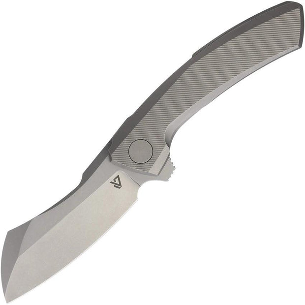 Vanguard Mini Cleaver Framelock Gray VANG011 MINI CLEAVER GRAY by Vanguard