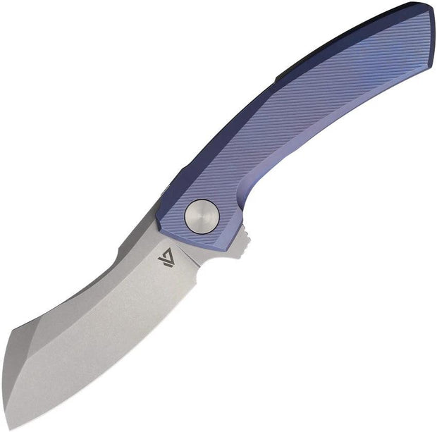 Vanguard Mini Cleaver Framelock Blue VANG012 MINI CLEAVER BLUE by Vanguard
