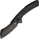 Vanguard Mini Cleaver Framelock Black VANG014 MINI CLEAVER BLACK by Vanguard
