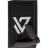 Vanguard Mini Cleaver Framelock Black - 3-Inch Bohler M390 Blade With Black Titanium Handle by Vanguard