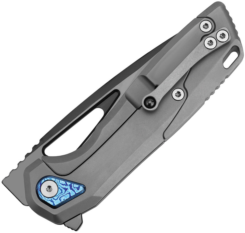 Vanguard StarRunner Framelock MirrorDLC - High-Performance M390 Blade With DLC Titanium Handle And Timascus Inlay by Vanguard