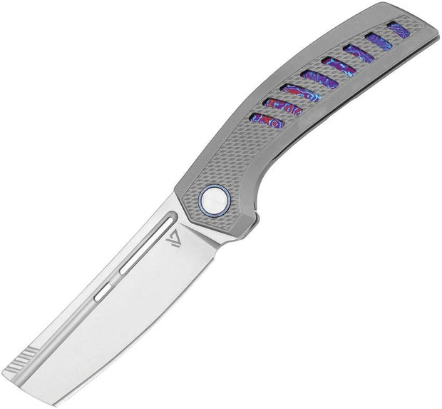 Vanguard Nakiri Framelock SW VANG036 NAKIRI GRAY TI M390 by Vanguard