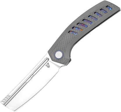 Vanguard Nakiri Framelock Semi Mirror NAKIRI MP GRAY M390 by Vanguard