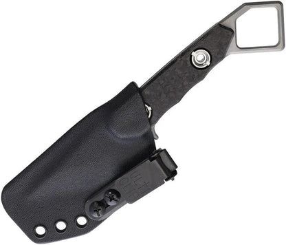 Vice Hardware Stinger Fixed Blade Tanto - 2.75 Inch S35VN Blade, Shredded Carbon Fiber Handle by Vice Hardware
