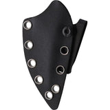 Valhalla Combat Tactical Alviss Fixed Blade Knife - 1095HC Tumbled Blade Skeletonized Handle by Valhalla Combat Tactical