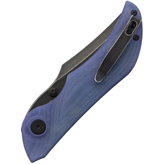 VDK Knives Talisman Linerlock - Blue Jade G10 Handle and D2 Tool Steel Blade, 4.88 Inch Closed by VDK Knives