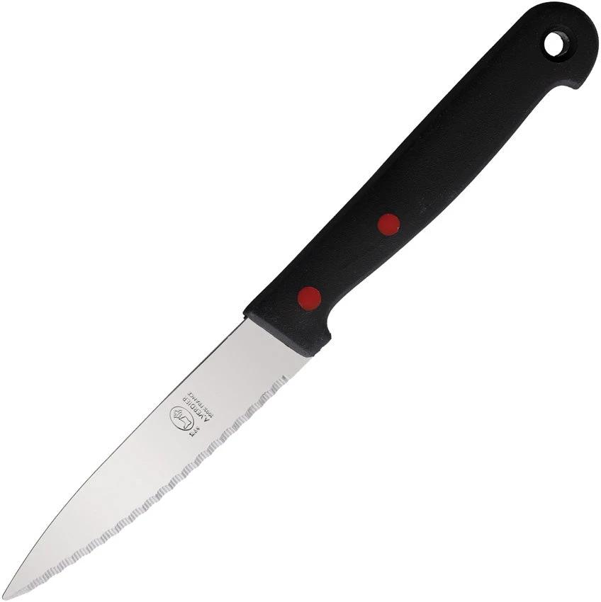 Andre Verdier DYNAMIT Paring Knife Serrated 140MDNRR by Andre Verdier