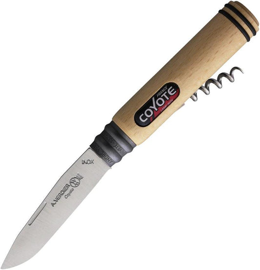 Andre Verdier Coyote Folder with Corkscrew COY.I.37.81.317 BOXED by Andre Verdier