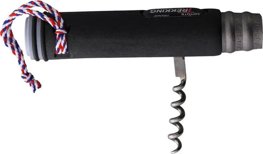 Andre Verdier Coyote Trekking Folder Black Carbon Steel 3.25in Blade Premium EDC Knife For Outdoor Adventurers Boxed by Andre Verdier