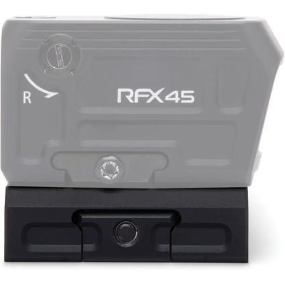 Viridian RFX 45 Low Mount for Acro Footprint Optics Aluminum Black - Sight Mount System by Viridian