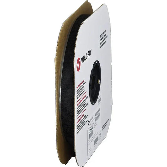 Velcro Mil-Spec Hook Adhesive - 1 Inch Wide Black Nylon, 25 Yards on Cardboard Spool by Velcro