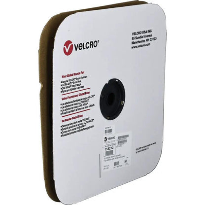 Velcro Mil-Spec Hook Sew-On 155212 - 1 Inch Black Nylon Hook Tape 50 Yard Cardboard Spool by Velcro