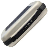 Vault Nano Case Gray - Modular Inner Panels for Easy Access and Pull Tabs Silver Outer Shell by Vault