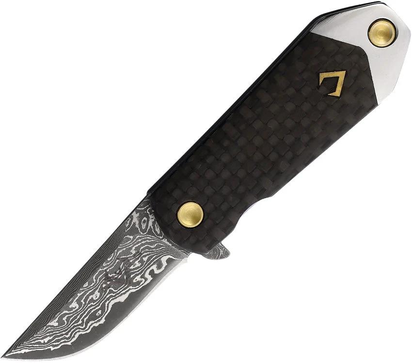 V NIVES KillaBite Framelock Damascus V22CPDBL by V NIVES