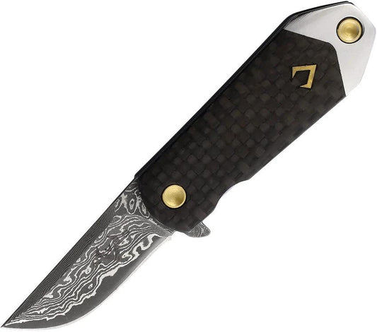 V NIVES KillaBite Framelock Damascus V22CPDBL by V NIVES
