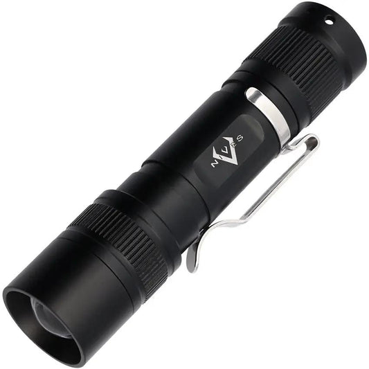 V NIVES Nite-Life 2v Flashlight VFL30BK2V - High Power LED 160 Max Lumens Water Resistant by V NIVES