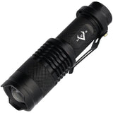 V Nives Nite-Life 3v Flashlight VFL30BK3V - 150 Max Lumens, High Power LED, Adjustable Beam, Water Resistant by V NIVES
