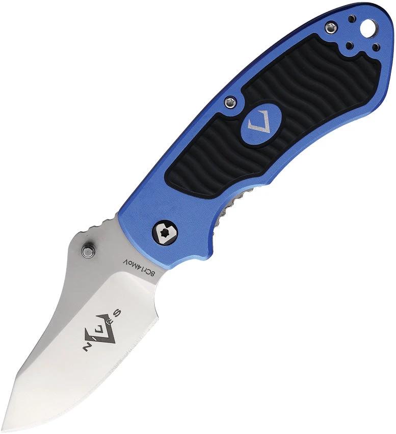 V NIVES Stout Linerlock Blue V07ALPBL by V NIVES