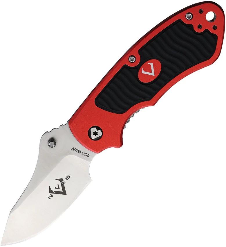 V NIVES Stout Linerlock Red V07ALPR by V NIVES