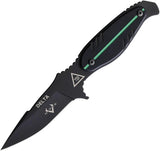 V NIVES Delta Fixed Blade Green Line VFB26GBBK by V NIVES