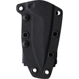 V NIVES Delta Fixed Blade Green Line - Full Tang Outdoor Knife With Black G10 Handle And Kydex Sheath by V NIVES
