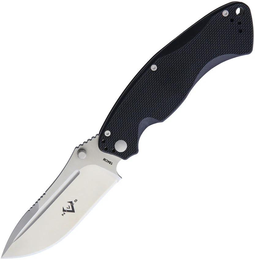 V NIVES Olympian Linerlock Black G10 V11GPBK by V NIVES