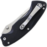 V NIVES Olympian Linerlock - Black G10 Handle and Satin 154CM Blade, 5 Inch Closed by V NIVES