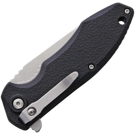 V NIVES Scuff Linerlock V13FRNPSWBK - Durable 5Cr13MoV Blade With Textured Nylon Handle by V NIVES