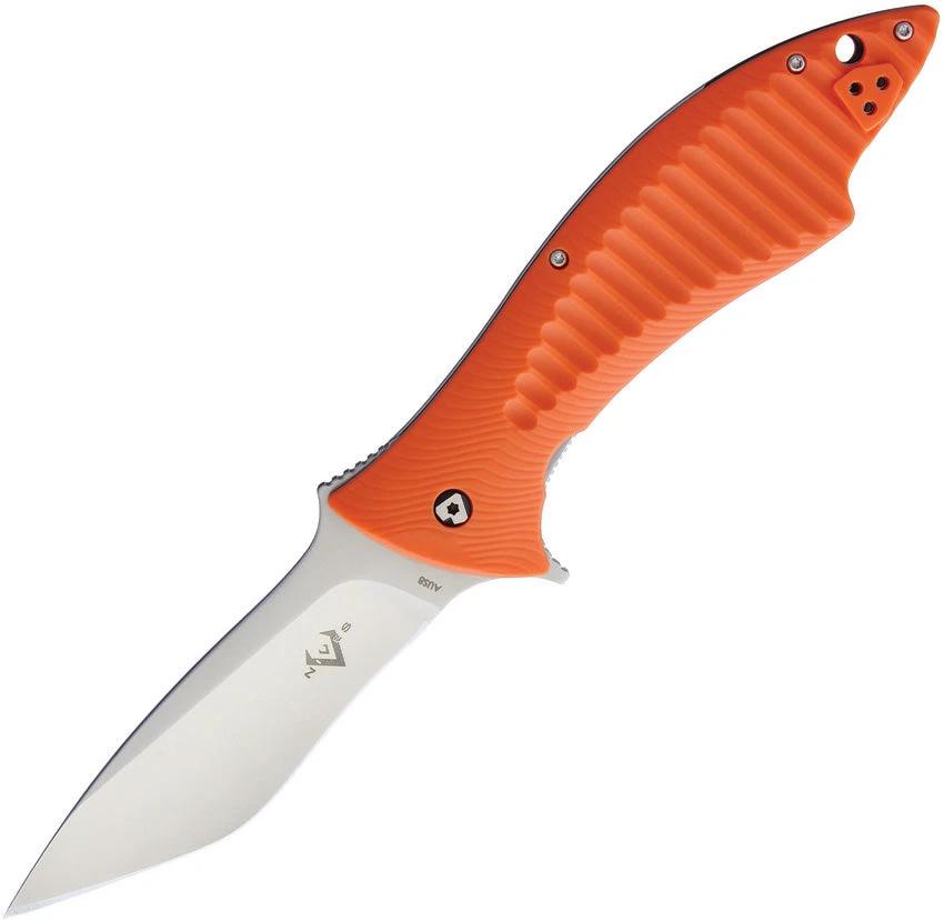 V NIVES Deplorable Linerlock Orange V15FRNPOR by V NIVES