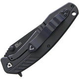V NIVES SFL Framelock Tanto - Black D2 Tool Steel Blade, Extended Tang, Pocket Clip by V NIVES