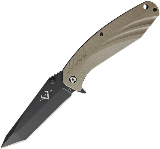 V NIVES SFL Framelock Tanto Coyote V05GPBCS by V NIVES