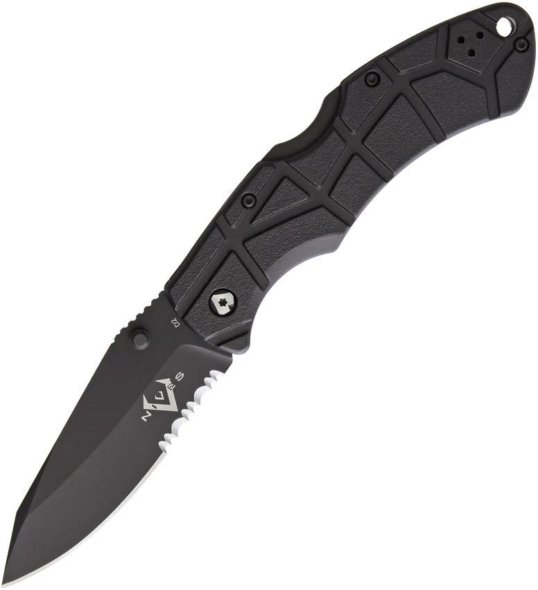 V NIVES Rocky II Lockback Black V09FRNPSBBK by V NIVES