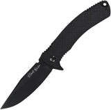 V NIVES Black Rambo Utility Linerlock V34FRNPBBK by V NIVES